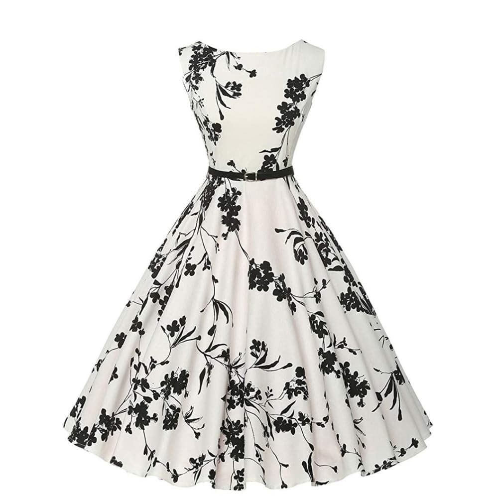 Beautiful Boatneck Dress - Thumbnail 5