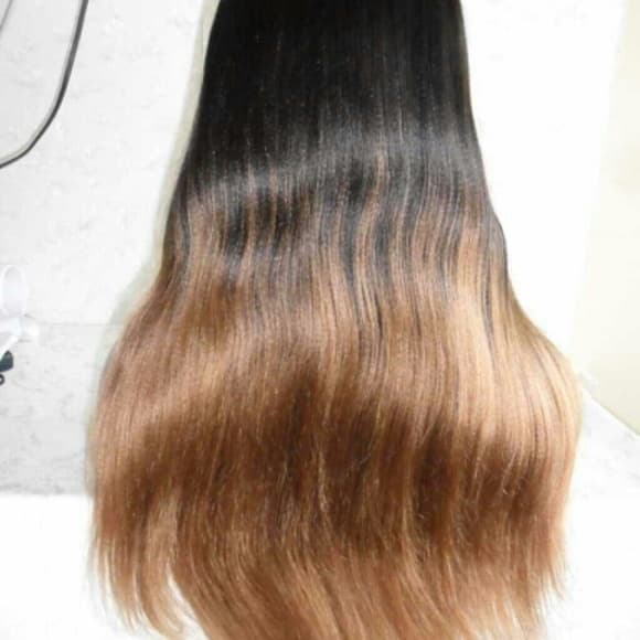 Beautiful Ombre Full Lace Front Wig 18-20 inches - Thumbnail 2