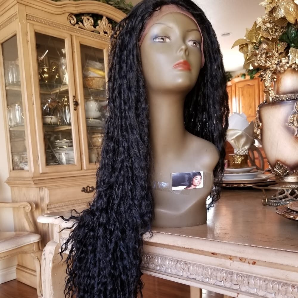 Curly Human Hair Blend 35-40 inches!! - Thumbnail 8