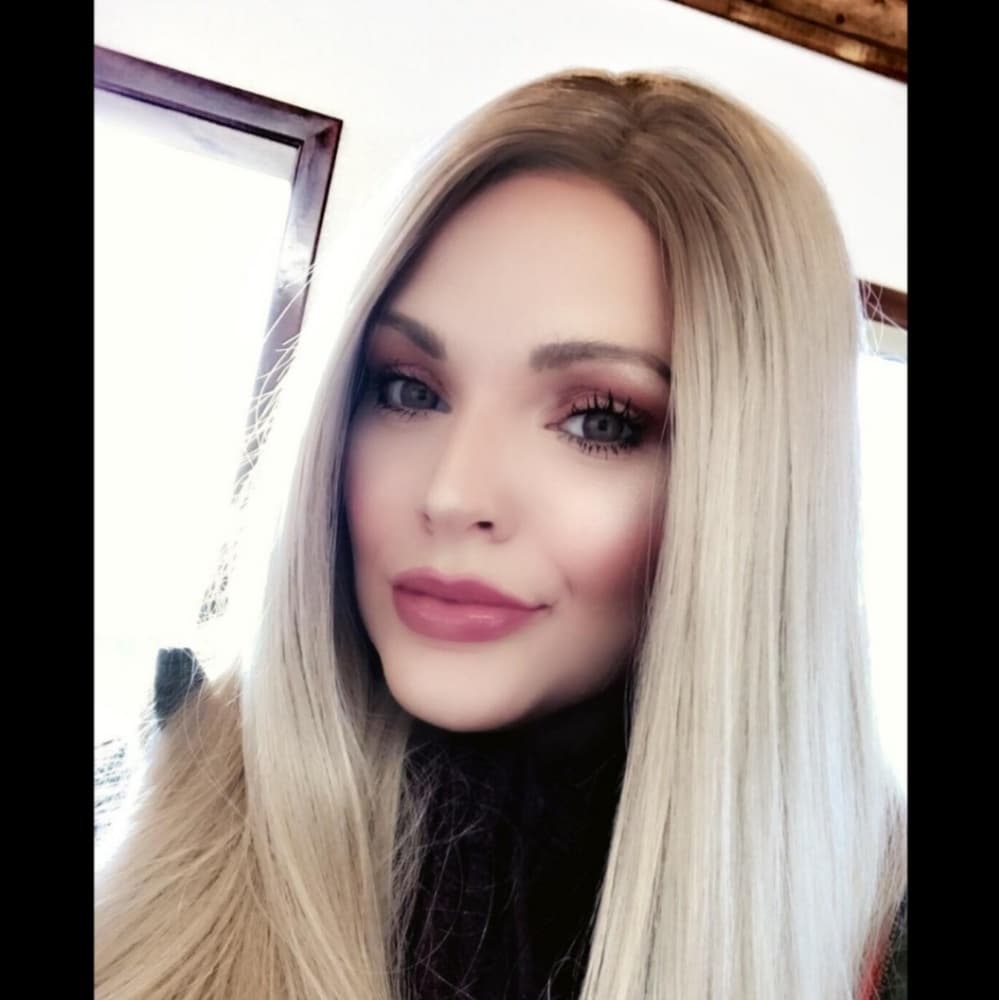Ombre Lace Front Wig - Thumbnail 4