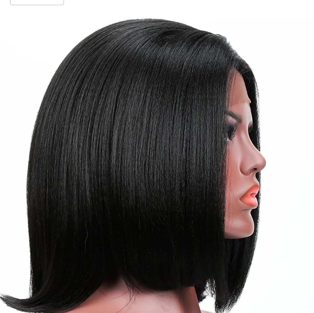 Black Bob Beauty Lace Front Wig - Thumbnail 3