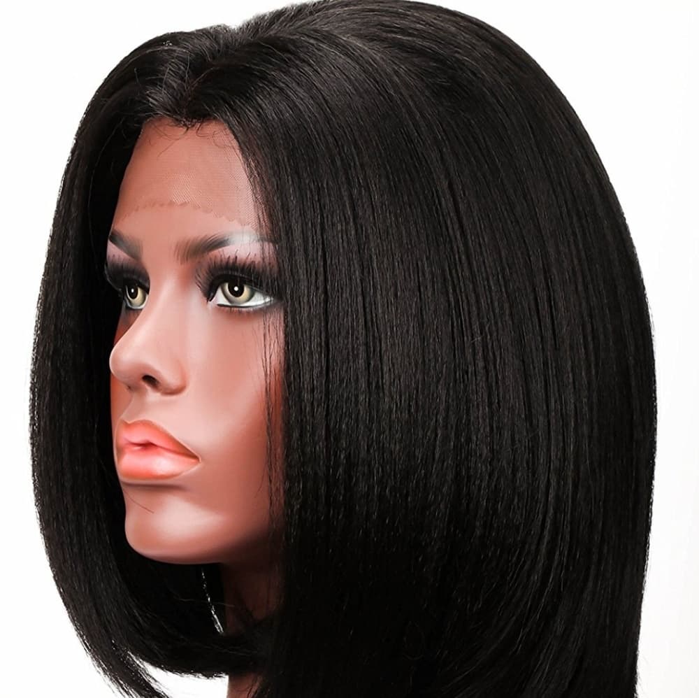 Black Bob Beauty Lace Front Wig - Thumbnail 5