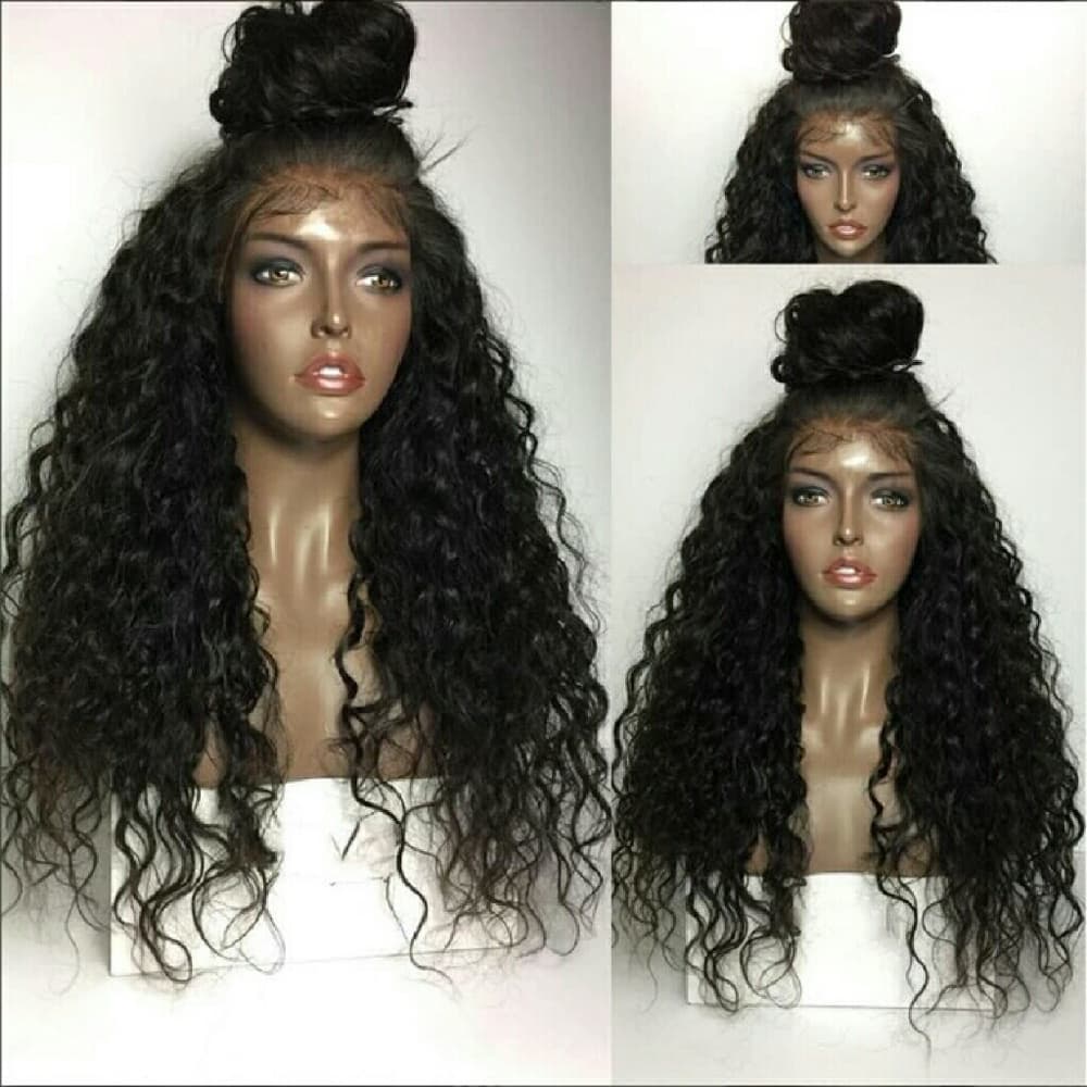 Beautiful Curly Wave Lace Front Wig 20-22 inch - Thumbnail 2