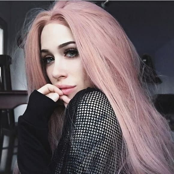 Pink Beauty Lacefront Wig 24-27 inches!! - Thumbnail 2