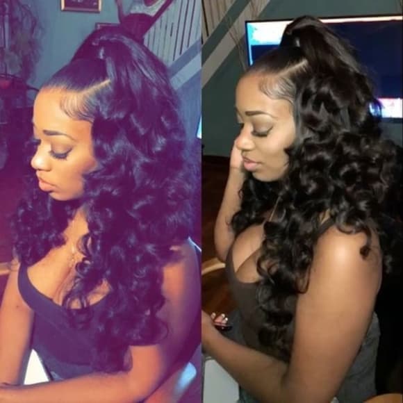 Virgin Brazilian Remy Curly Bodywave Wig 22-24! - Thumbnail 2