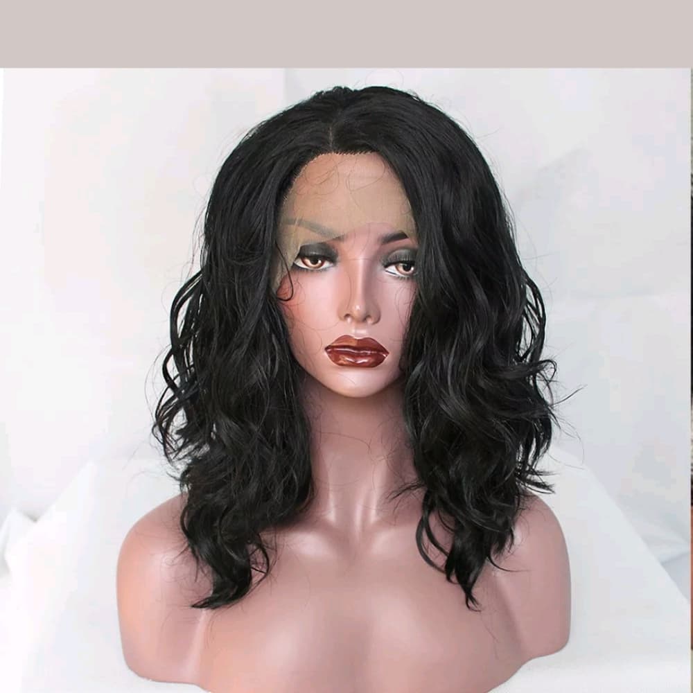 Layered Bob Beauty Lace Front Wig - Thumbnail 5