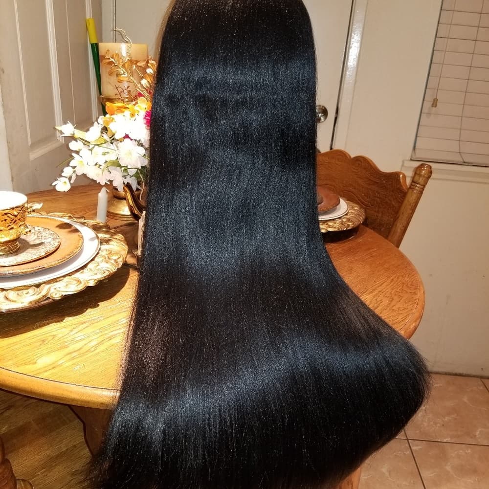 Yaki Lace Front Wig 24-28 inches - Thumbnail 7