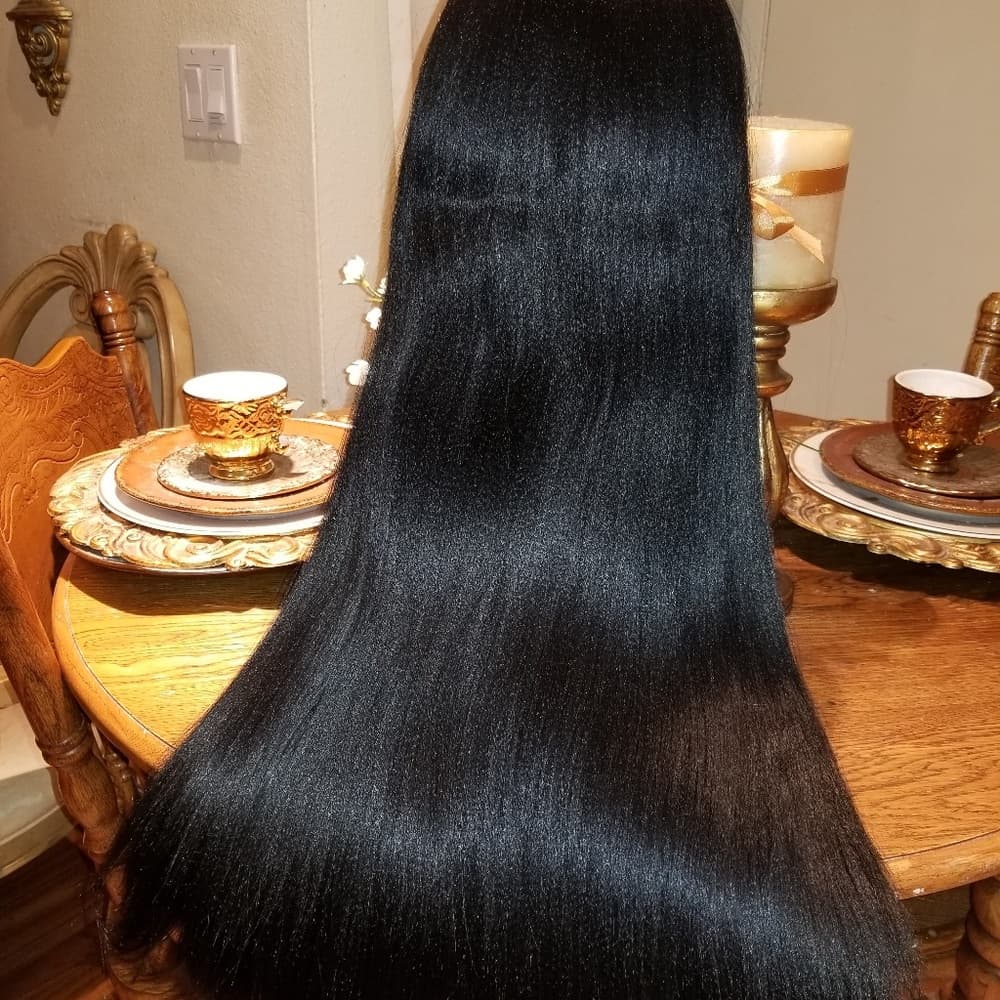 Yaki Lace Front Wig 24-28 inches - Thumbnail 6