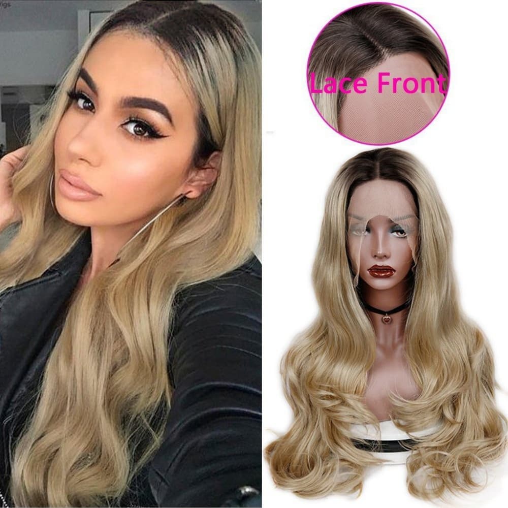 Ombre Blonde Beauty Wig - Thumbnail 4