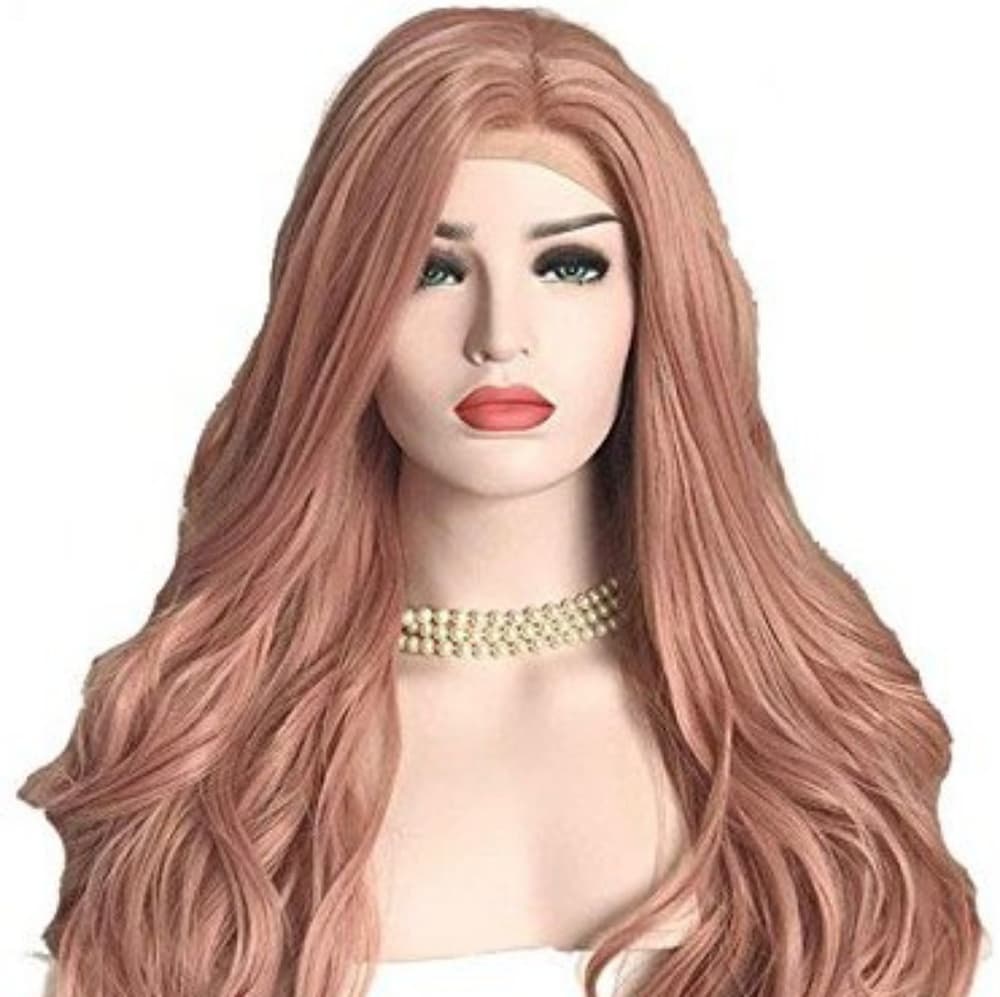 Pink Beauty Lace Front Wig - Thumbnail 3