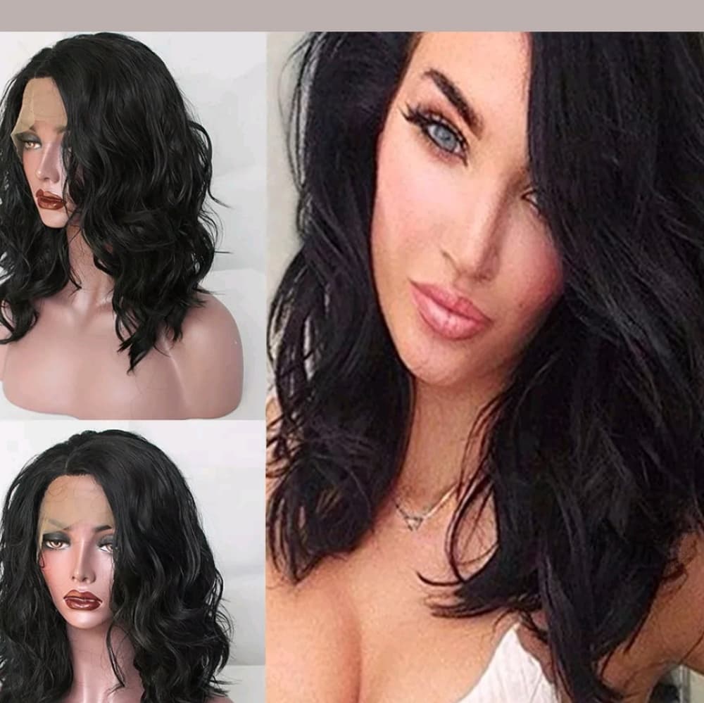 Layered Bob Beauty Lace Front Wig - Thumbnail 7