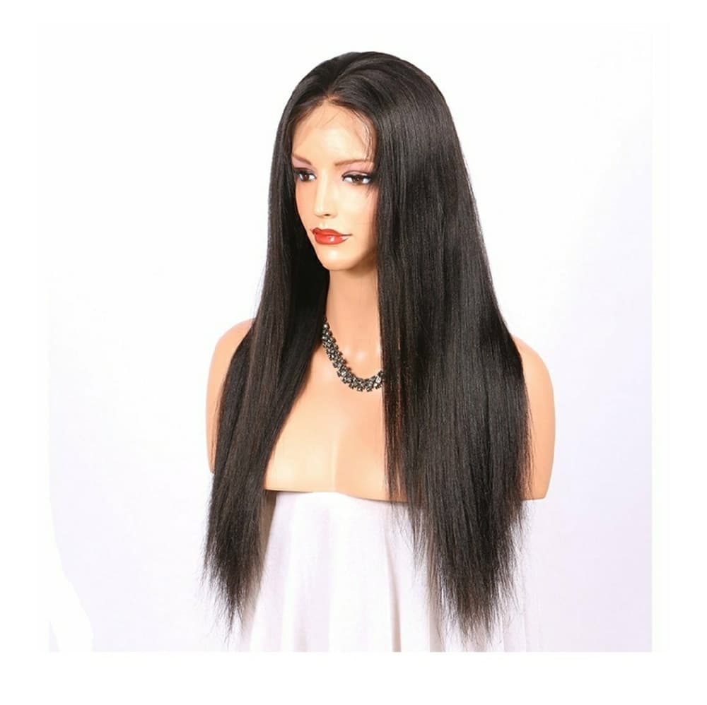 Straight Beauty Human Blend Wig - Thumbnail 3