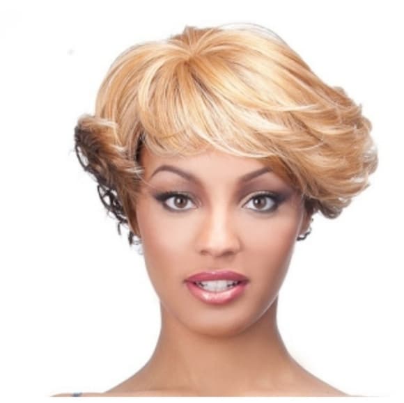 Blonde Brown Beauty Wig - Thumbnail 4