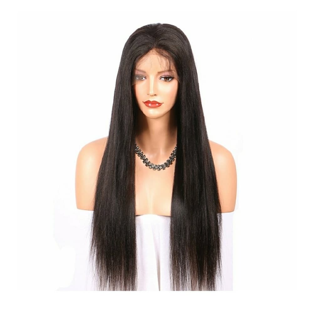 Straight Beauty Human Blend Wig - Thumbnail 2