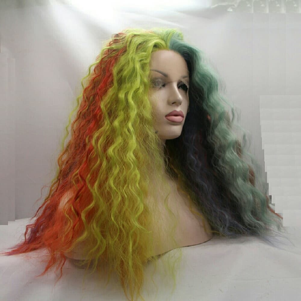 Rainbow Beauty Lacefront Wig - Thumbnail 2