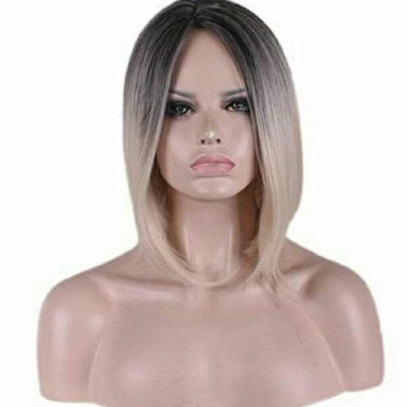 Ombre Blonde Wig - Thumbnail 3