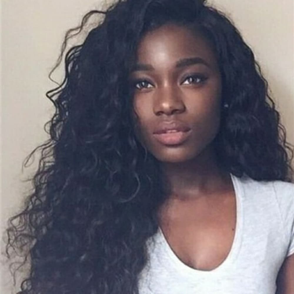 Curly Lacefront Wig - Thumbnail 8
