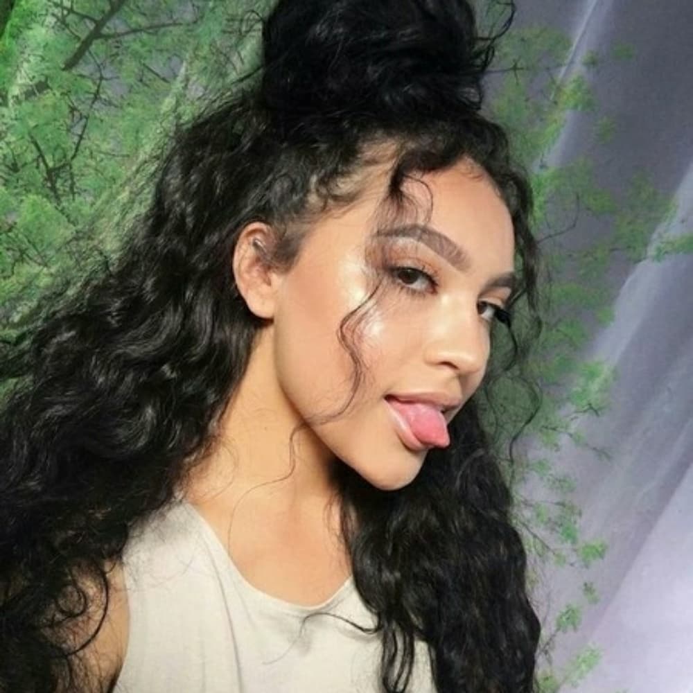 Curly Lacefront Wig - Thumbnail 7