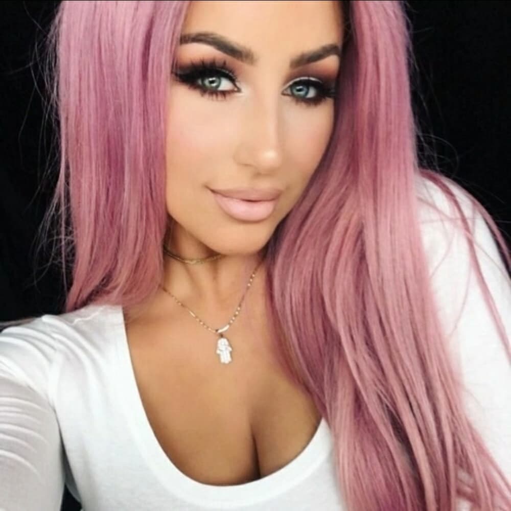 Pink Beauty LaceFront Wig - Thumbnail 4