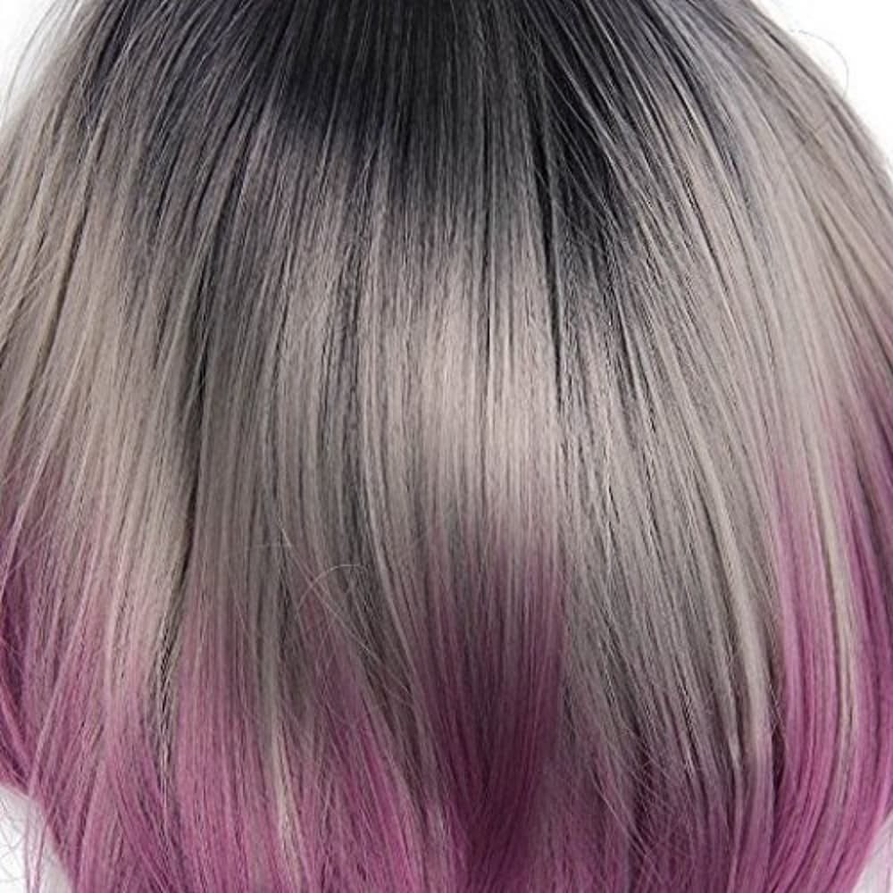 Cute Ombre Purple Wig - Thumbnail 4