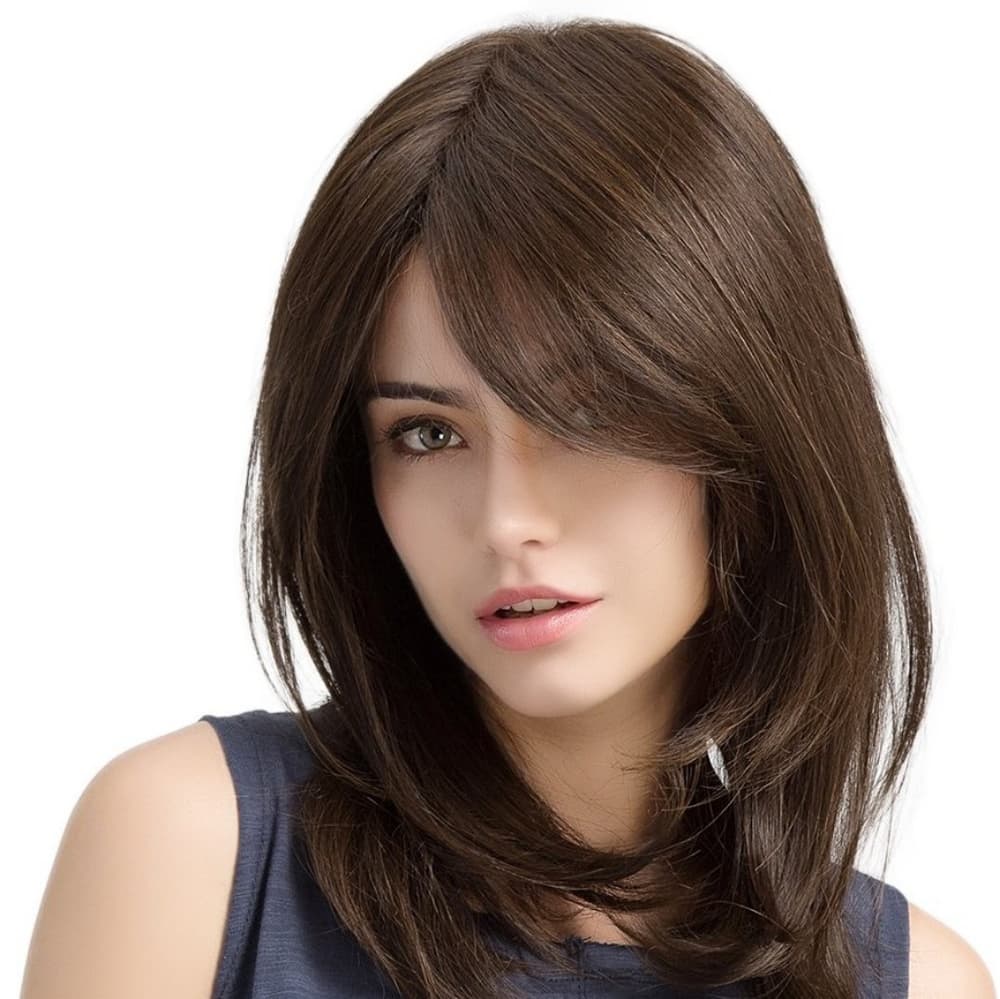 Dark Brown Beauty Wig - Thumbnail 3