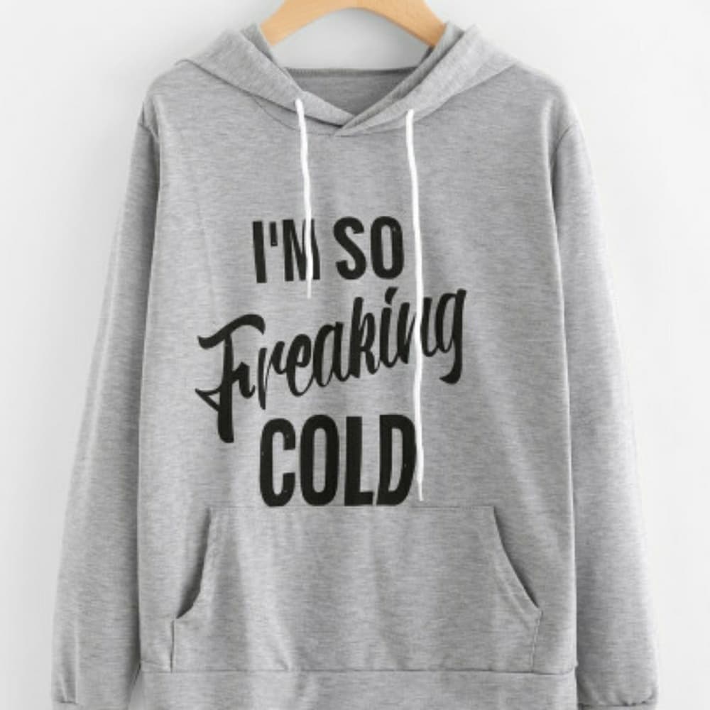 I'm so freaking cold sweatshirt - Thumbnail 4