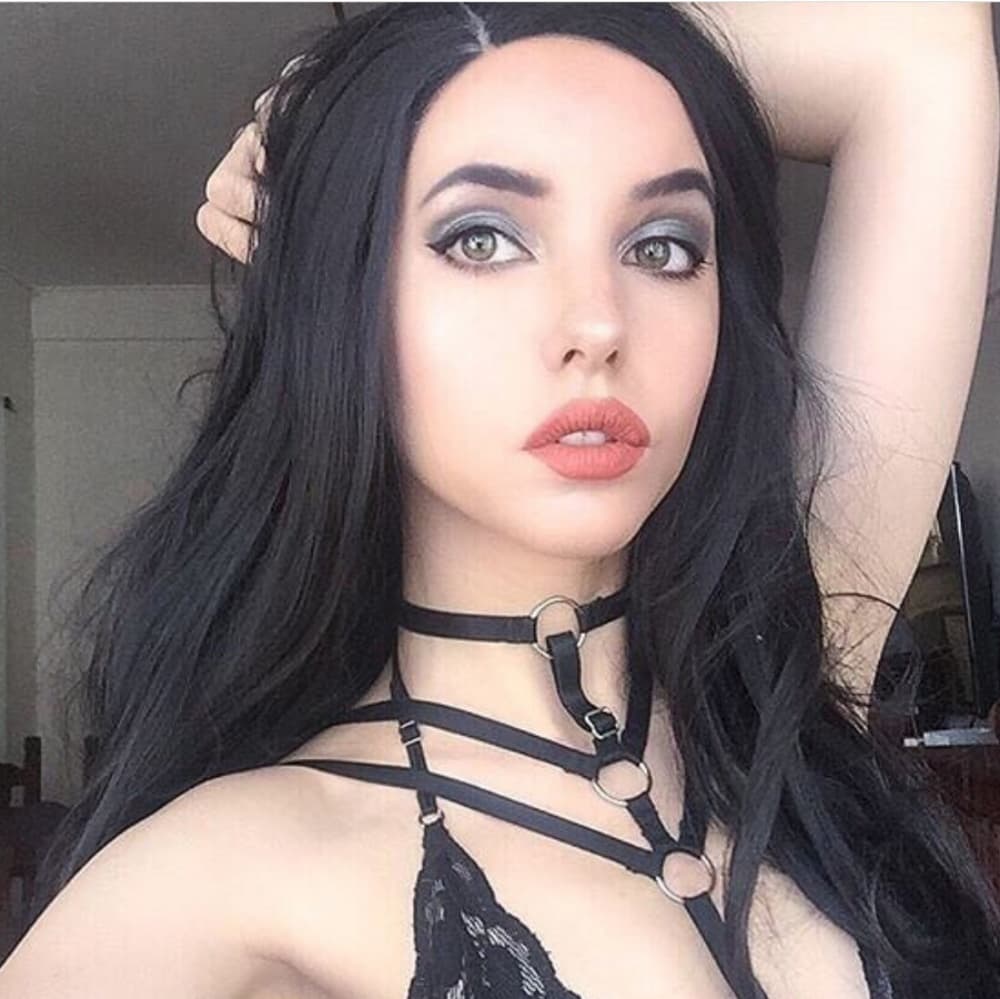 Black Straight Lace Front Wig