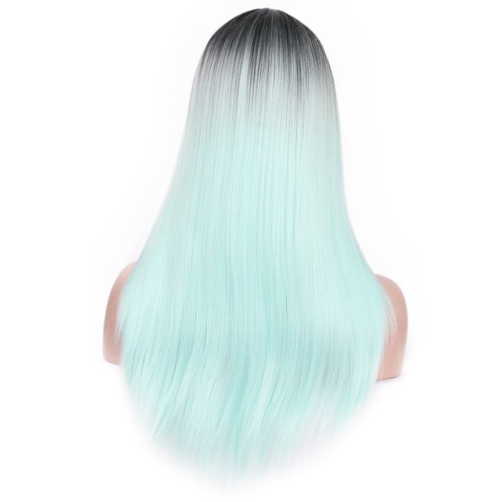 Ombre Mint Green Wig - Thumbnail 2