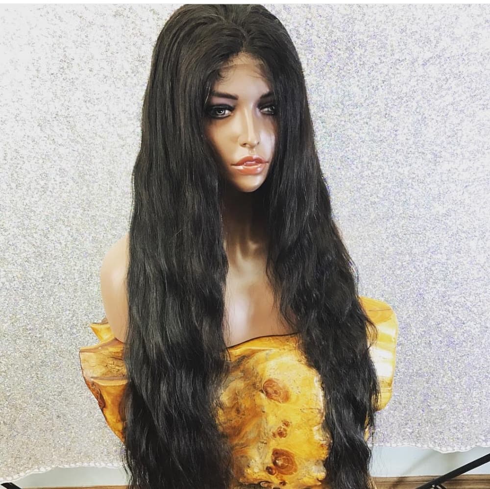 Virgin Brazilian Remy Full Lace Wig 35-40 inches!!