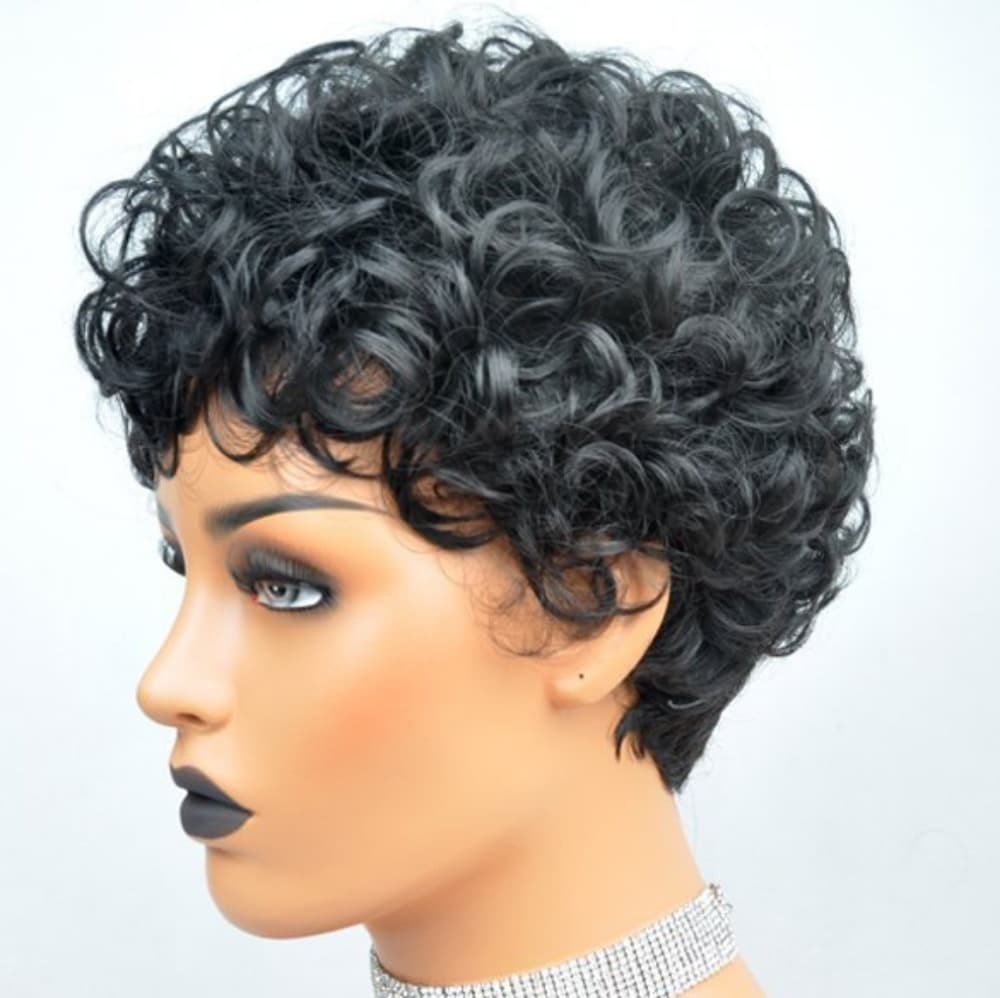 Beautiful Curly Lace Front Wig - Thumbnail 2