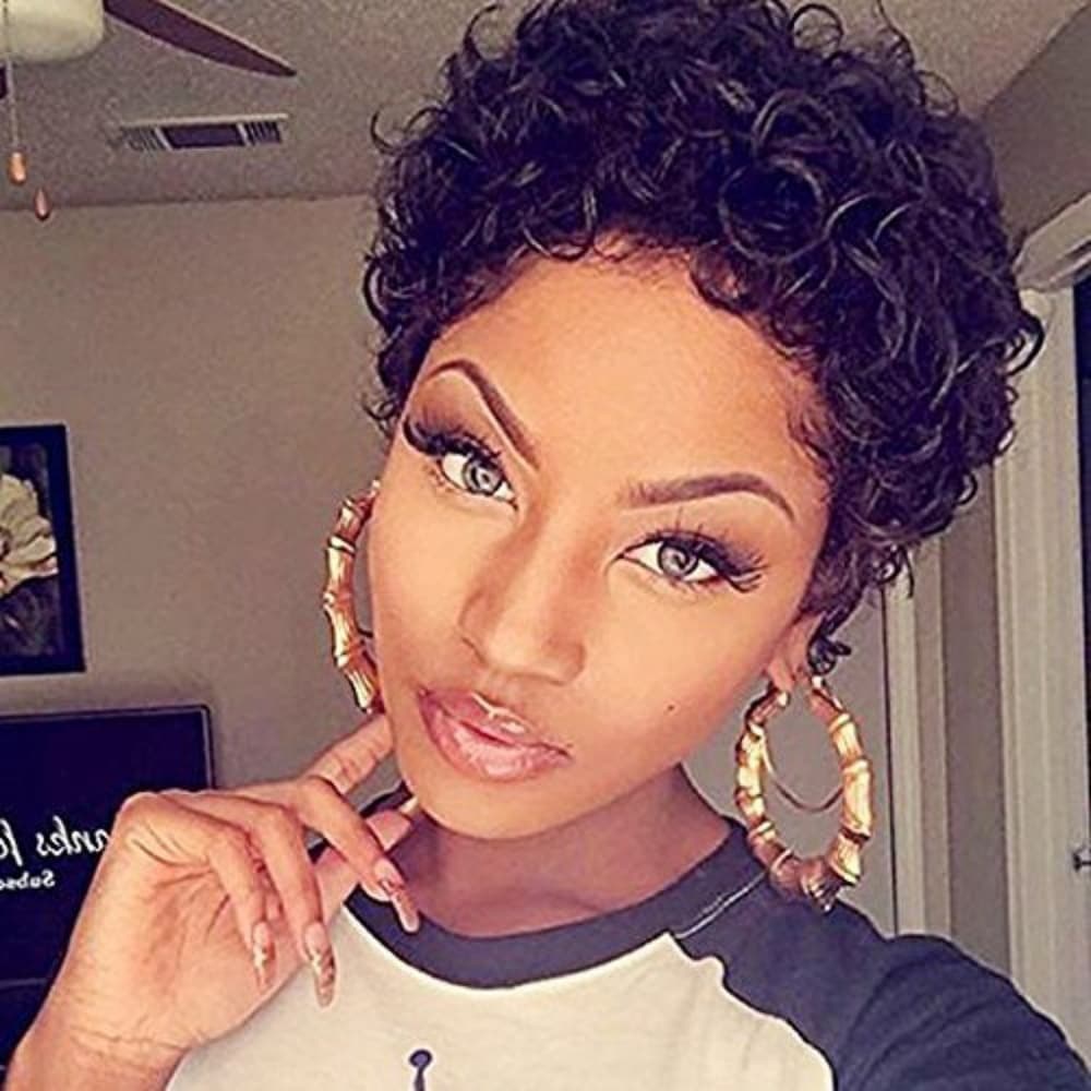 Beautiful Curly Lace Front Wig - Thumbnail 7