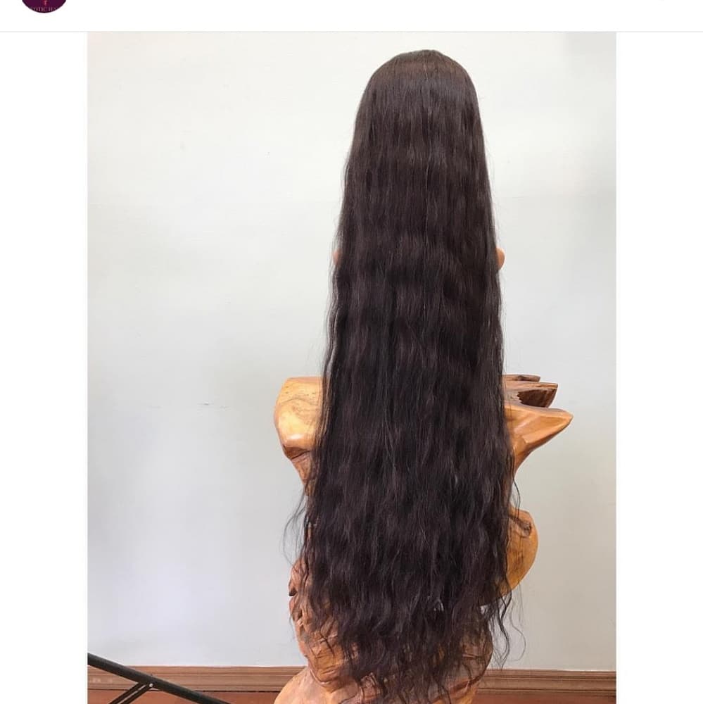 Virgin Brazilian Remy Full Lace Wig 35-40 inches!! - Thumbnail 2