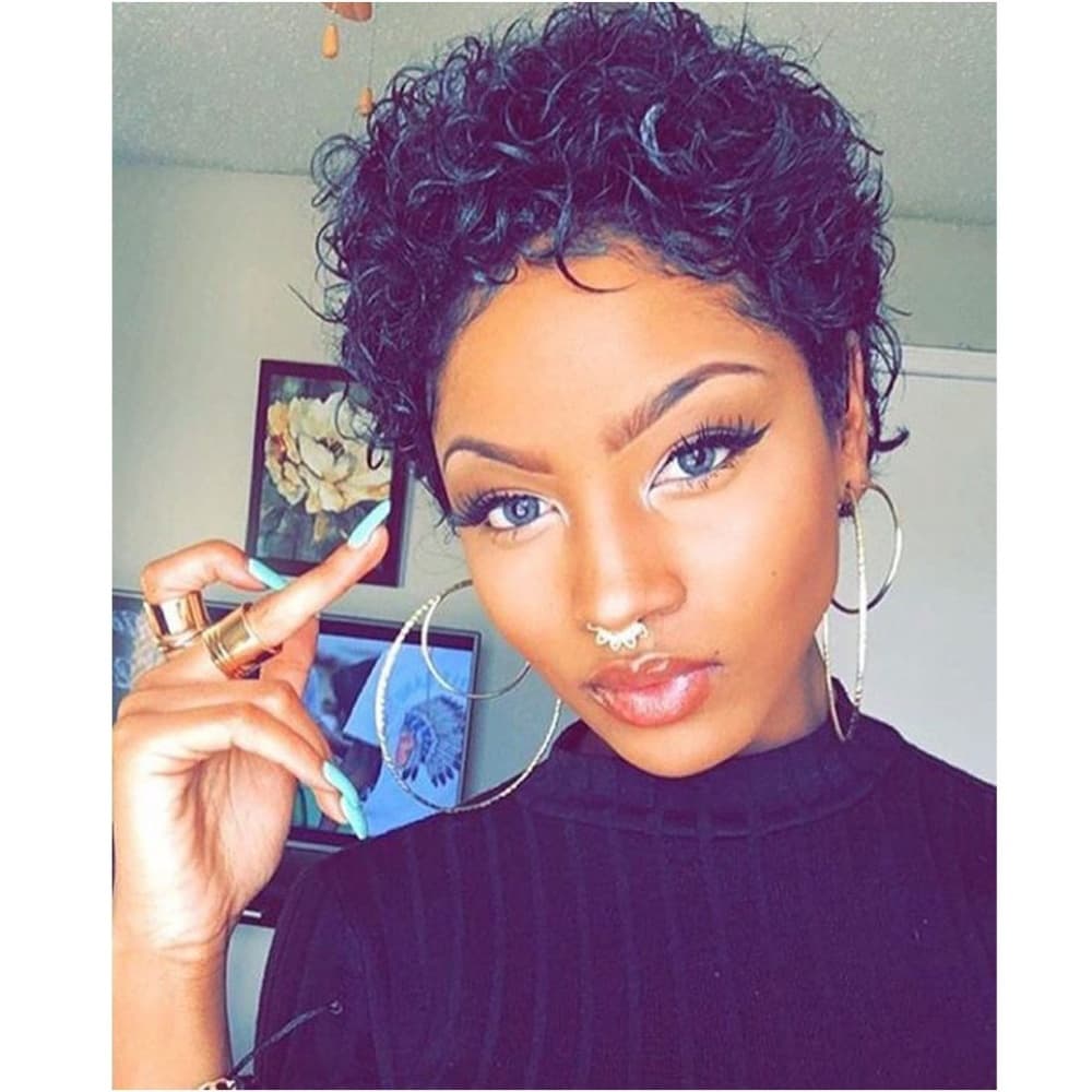 Beautiful Curly Lace Front Wig - Thumbnail 6