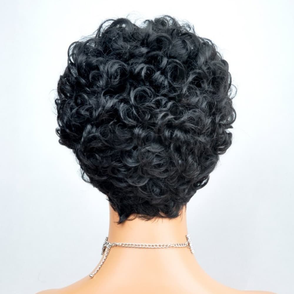 Beautiful Curly Lace Front Wig - Thumbnail 5