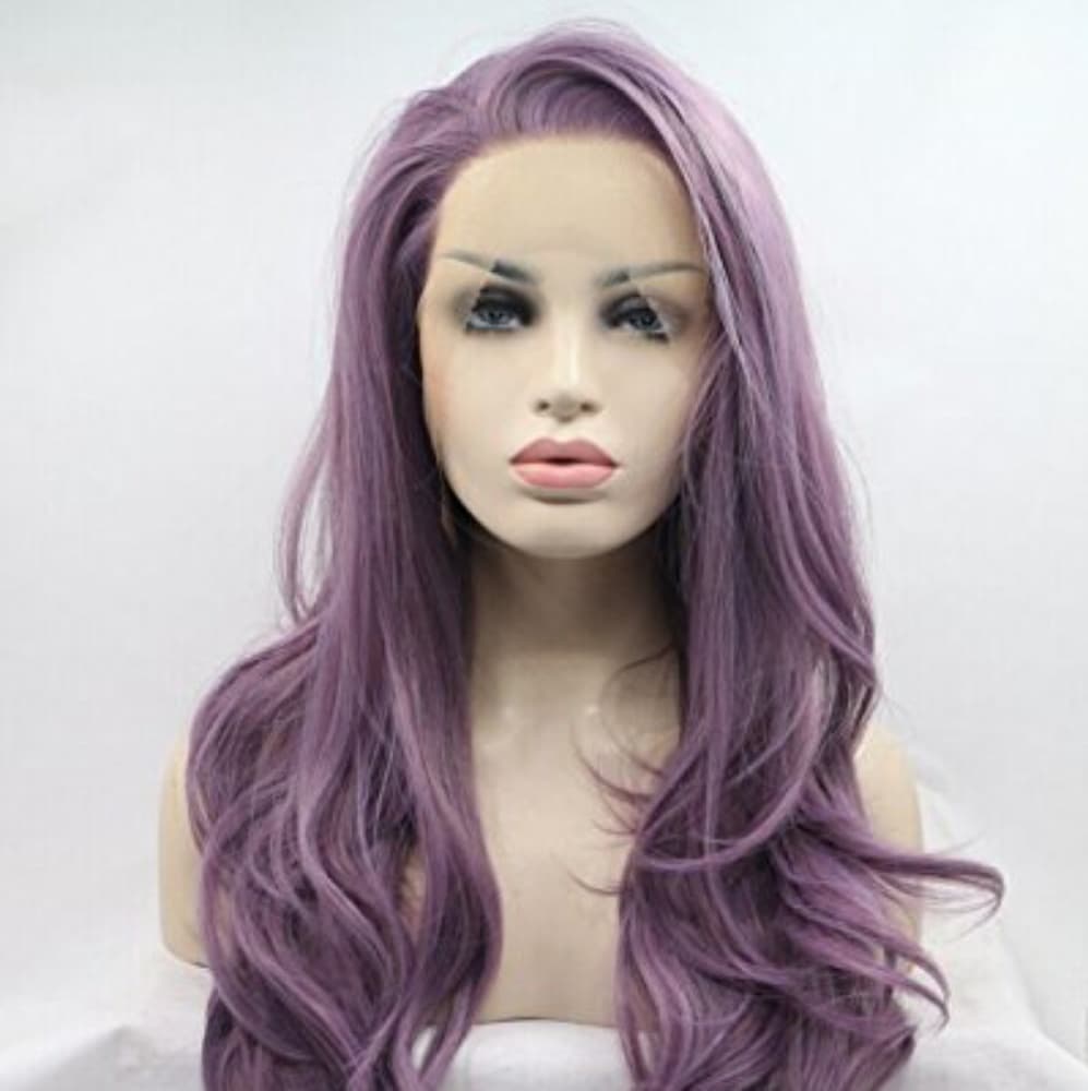 Purple Beauty Lace Front Wig - Thumbnail 4