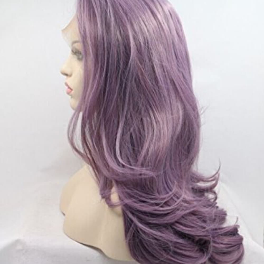 Purple Beauty Lace Front Wig