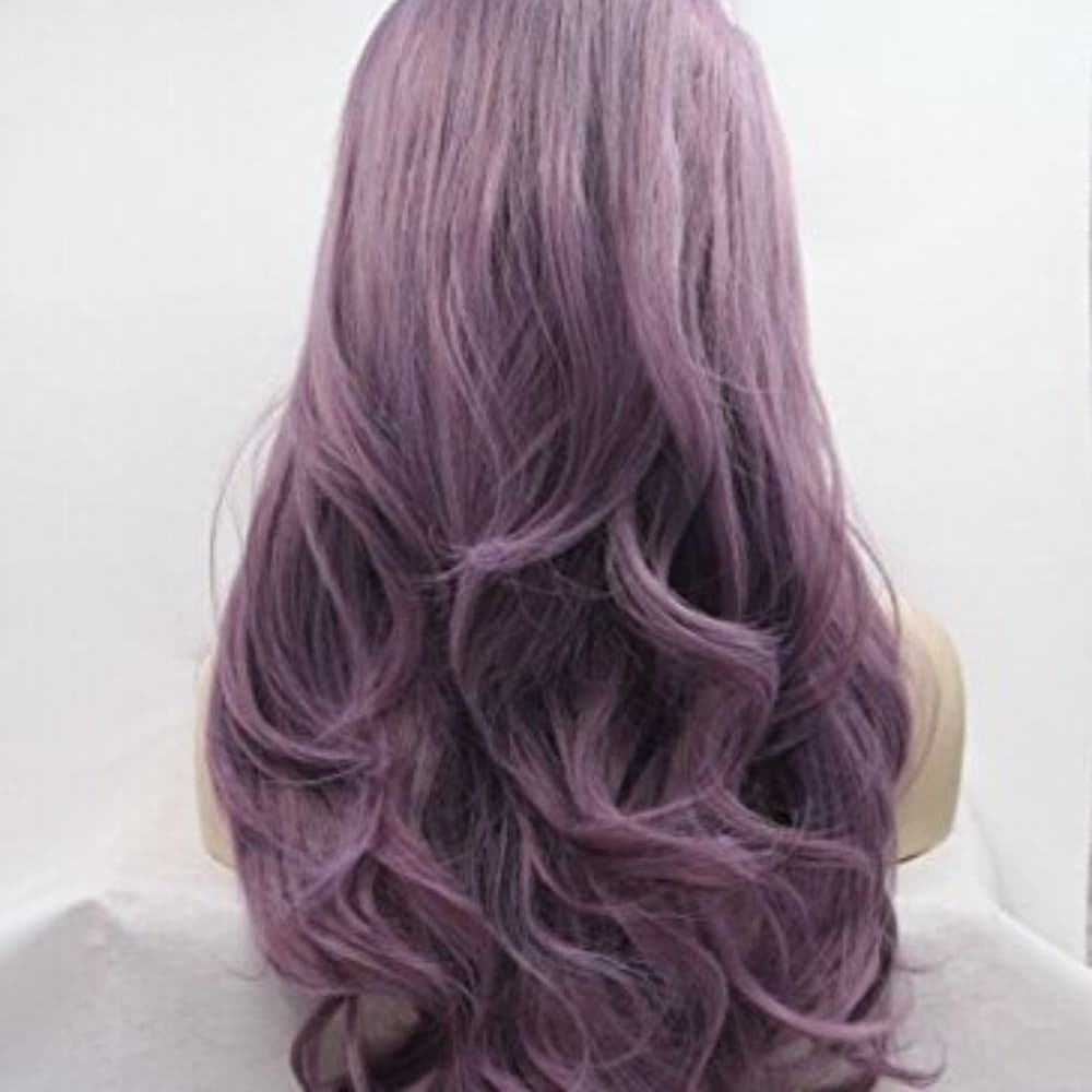 Purple Beauty Lace Front Wig - Thumbnail 2