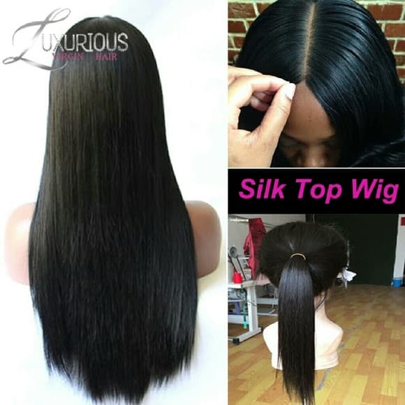Silk Top Lace Wig 18-20 inches!! - Thumbnail 5