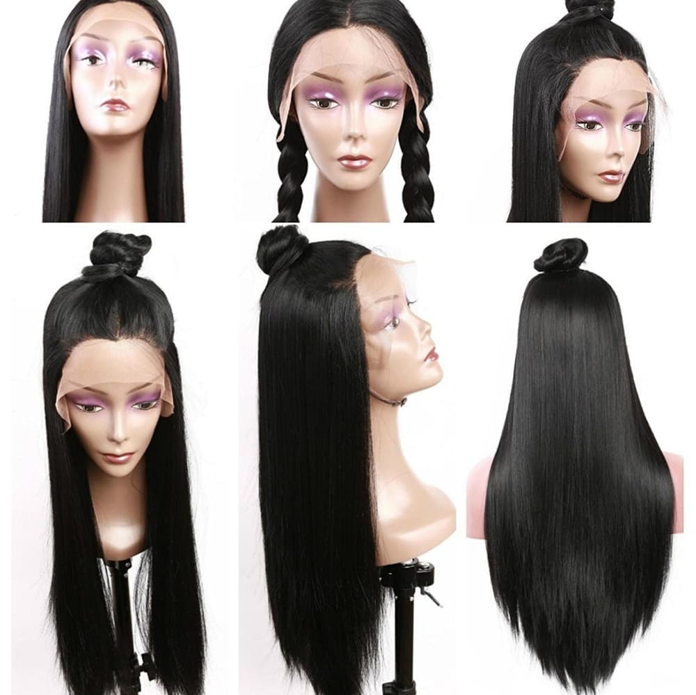 Yaki Straight Lace Front Wig - Thumbnail 2