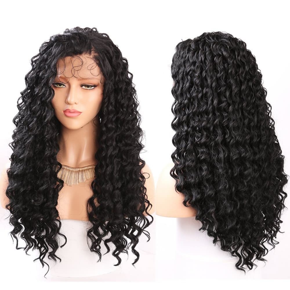 Curly Beauty Lace Front Wig - Thumbnail 4