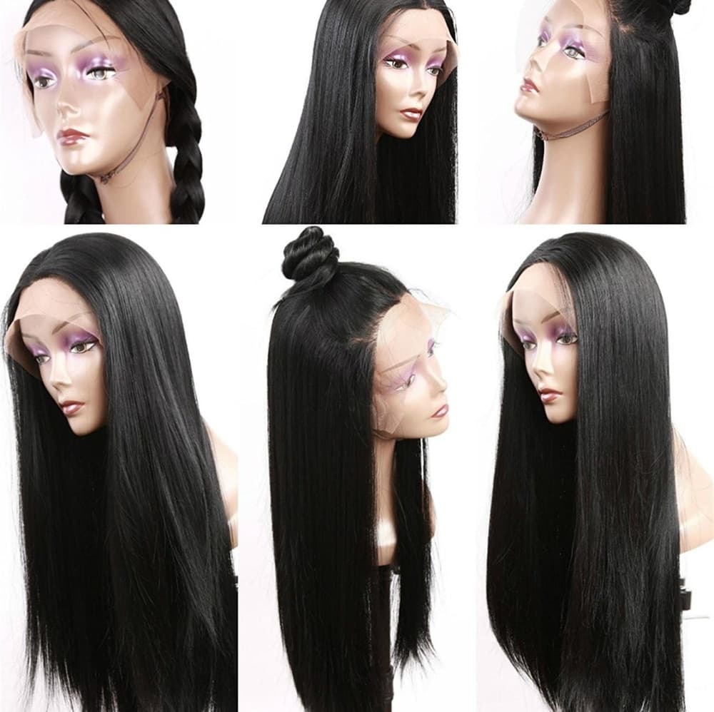 Yaki Straight Lace Front Wig - Thumbnail 4
