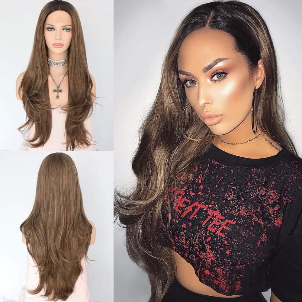 Brown Beauty Lace Front Wig