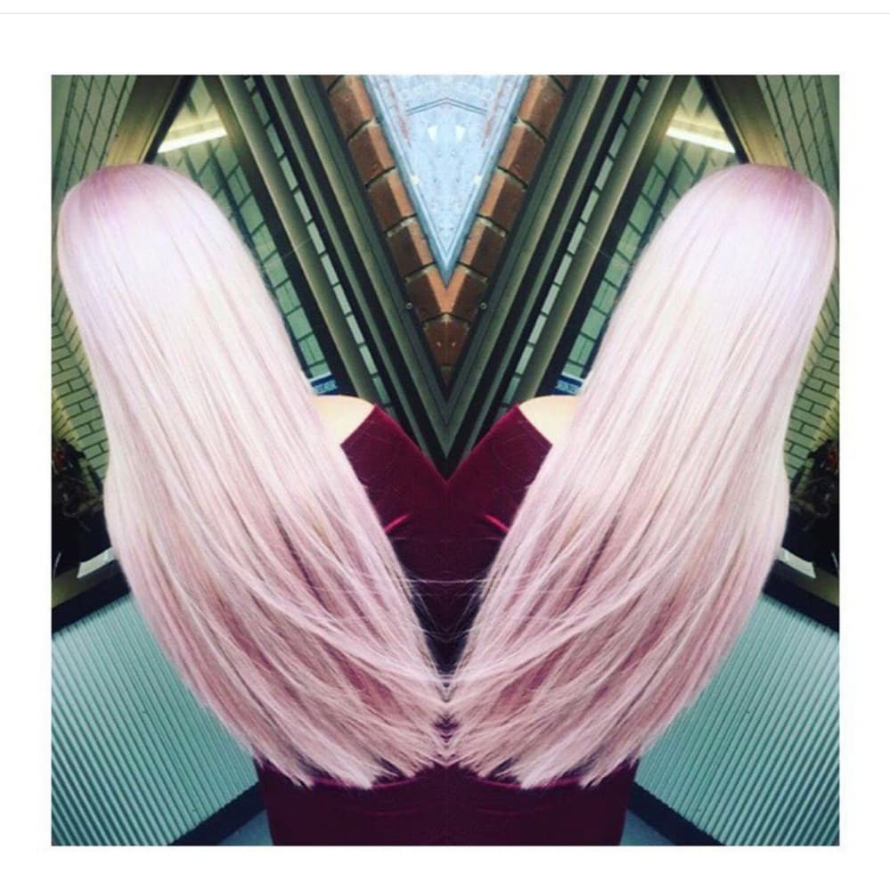 Pink Lace Front Wig