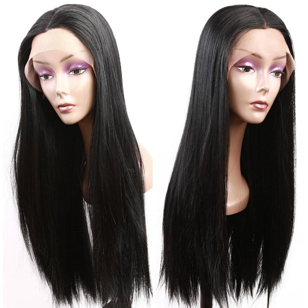 Yaki Straight Lace Front Wig - Thumbnail 5