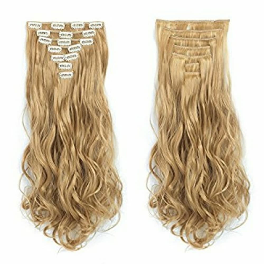 Blonde Full Head Clip in Extension - Thumbnail 2