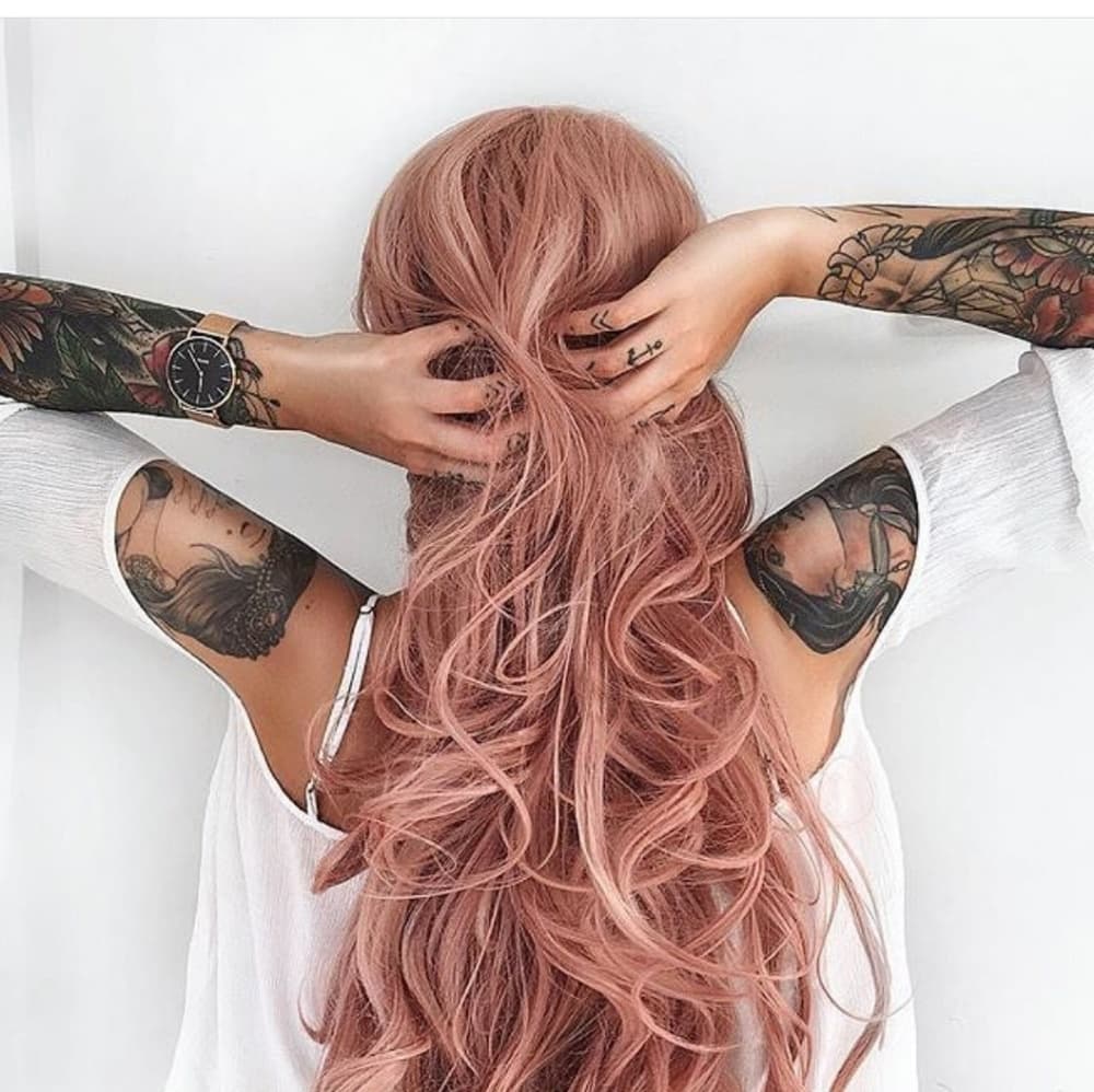 Pink Beauty Lace Front Wig - Thumbnail 2