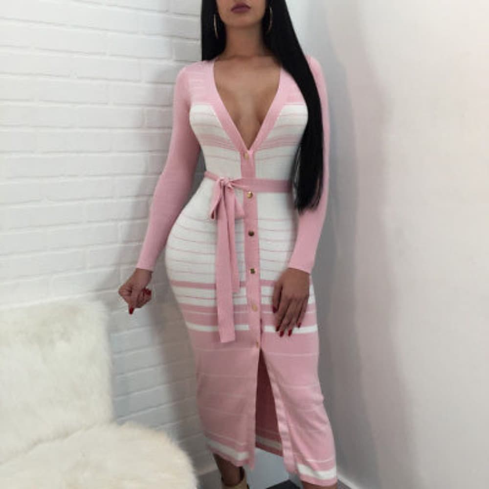 Beautiful Bandage Dress - Thumbnail 2