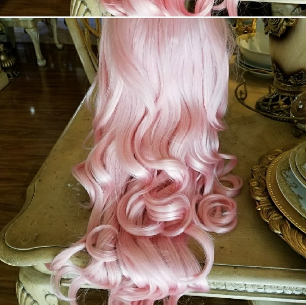 Pink Beauty Lace Front Wig - Thumbnail 7
