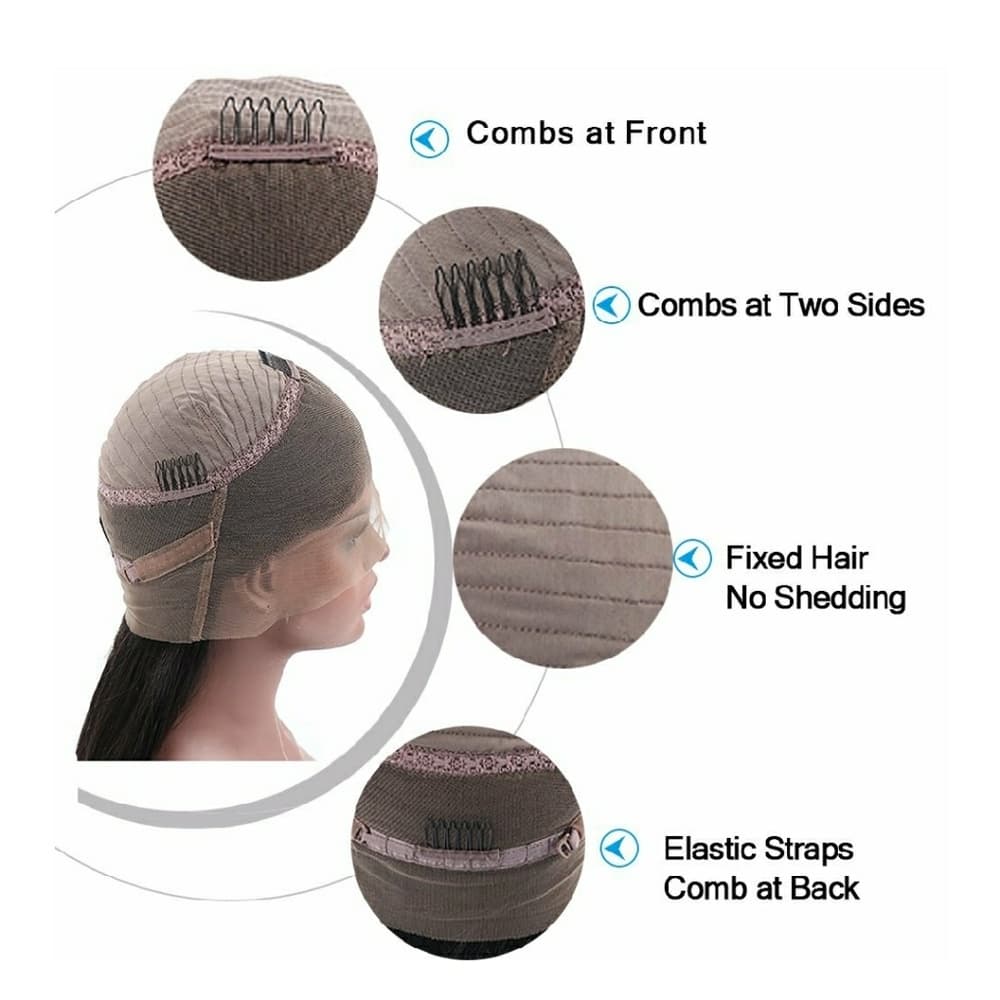Pre Plucked 360 Virgin Hair 12-14 inches - Thumbnail 3