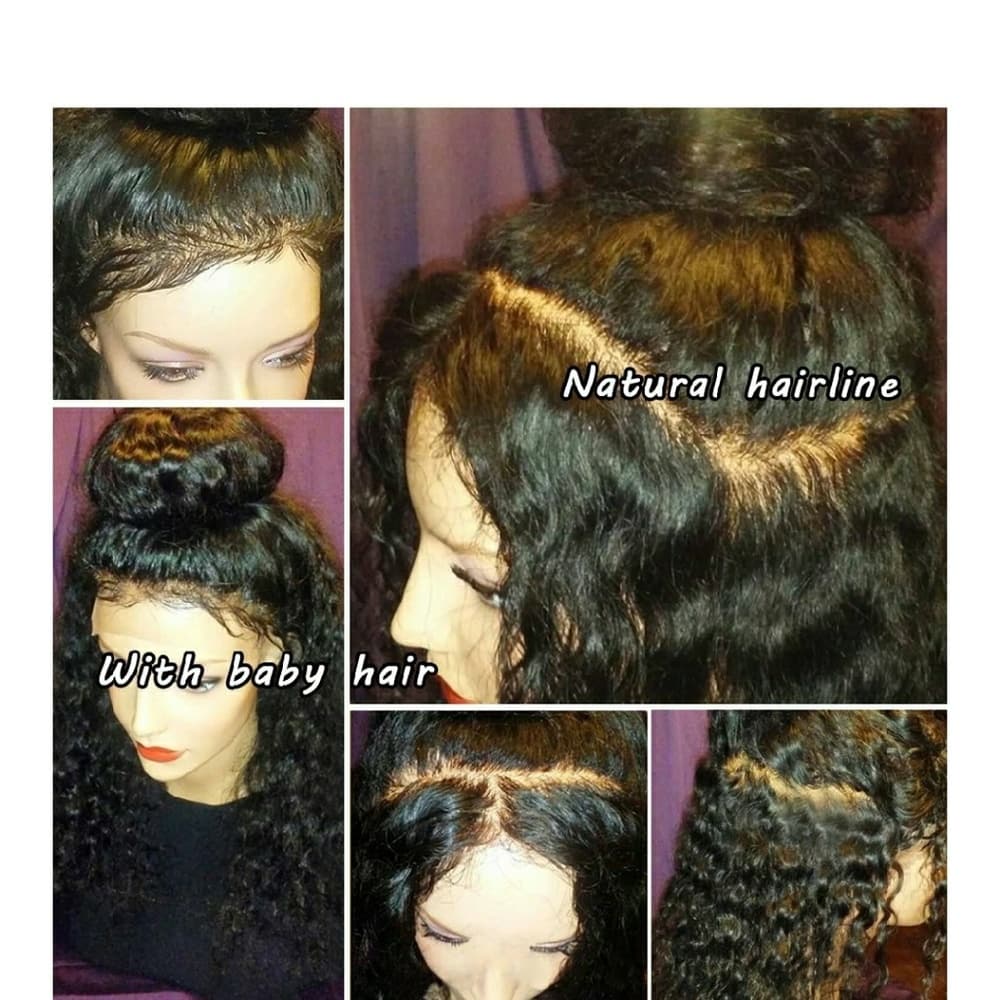 Pre Plucked 360 Virgin Hair 12-14 inches - Thumbnail 2